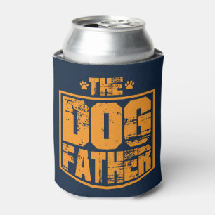 The Dog Father Worn Graphic Can Cooler