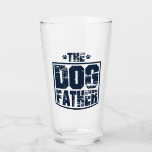 The Dog Father Worn Graphic Glass