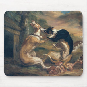 The Dog Fight, 1678 Mouse Pad
