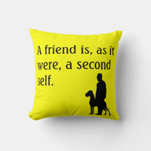 The Dog Friend Cushion