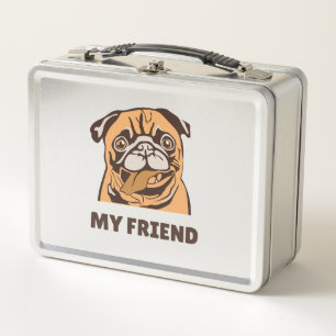 The Dog is My Friend Metal Lunch Box
