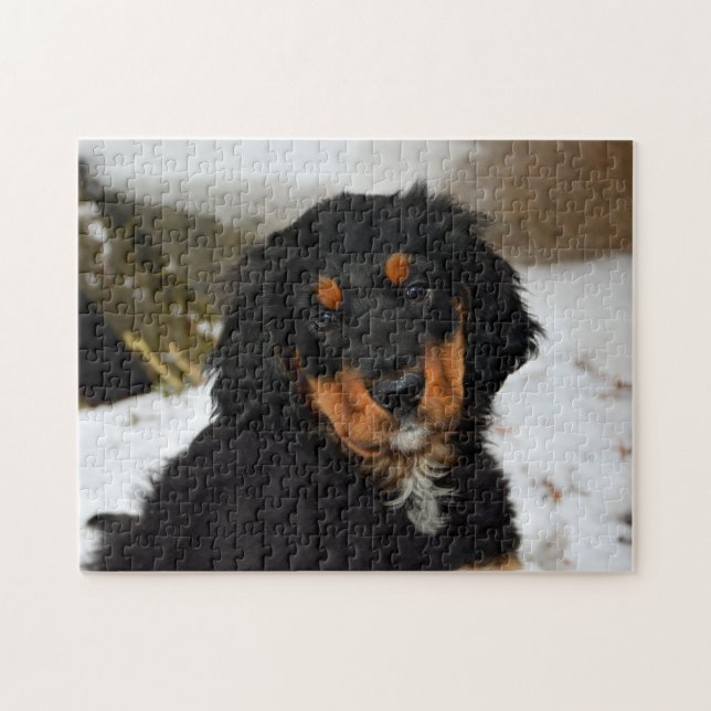 The dog jigsaw puzzle (Horizontal)