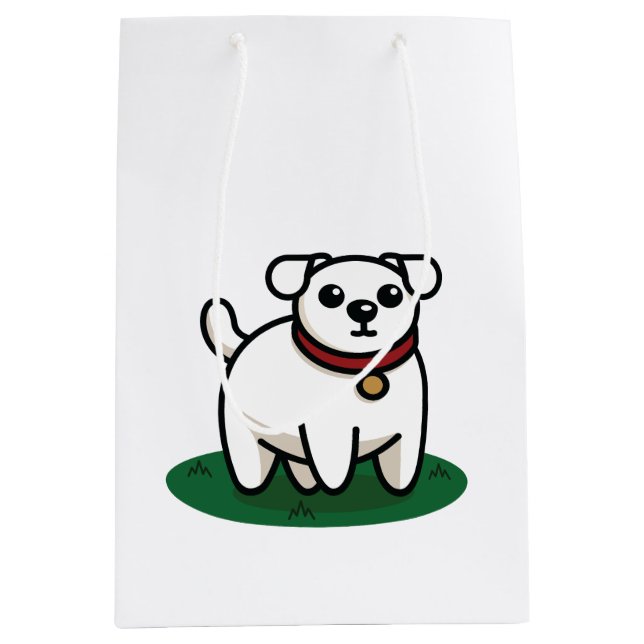 The Dog Medium Gift Bag (Front)