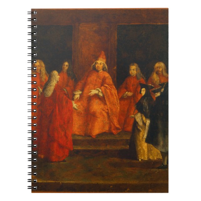 The Doge Grimani on his Throne Notebook (Front)