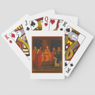 The Doge Grimani on his Throne Playing Cards