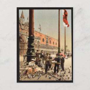 The Doges' Palace and the Columns of St. Mark's, V Postcard