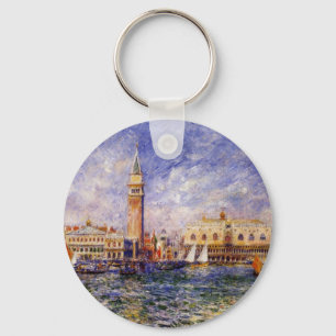 The Doges' Palace by Renoir Key Ring