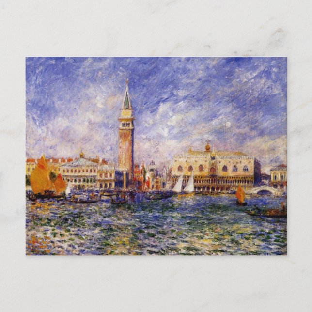 The Doges' Palace by Renoir Postcard (Front)