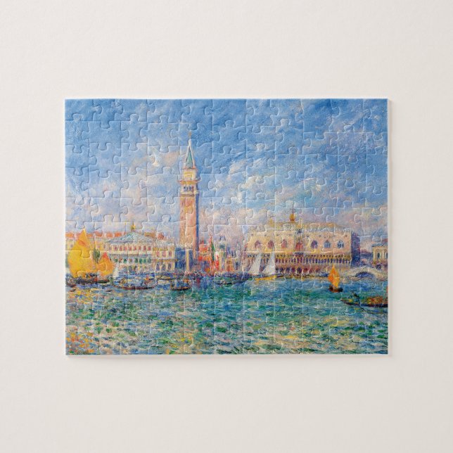 The Doge's Palace, Venice by Renoir Jigsaw Puzzle (Horizontal)