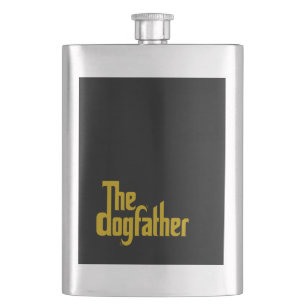 The Dogfather - Dog Dad Father's Day gift Hip Flask