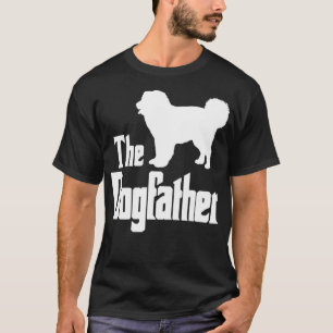 The Dogfather funny dog gift, funny Caucasian She T-Shirt