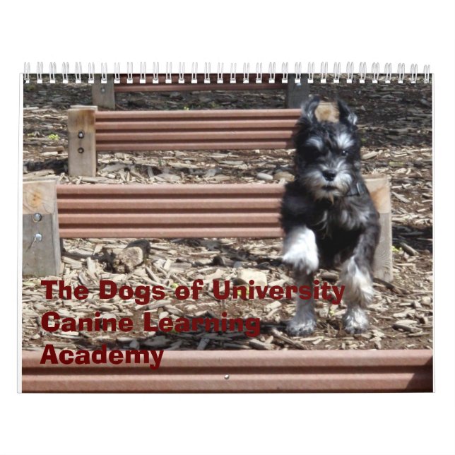 The Dogs of University Canine Learning Academy Calendar (Cover)