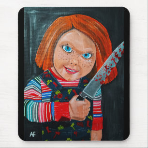 The Doll Painting by Alfred Fox Mouse Pad