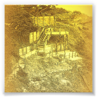 The Dollar House Stairs Photo Print