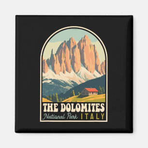 The Dolomites Italy Skiing Hiking Cycling Climbing Magnet