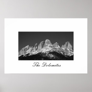 The Dolomites of Italy Poster