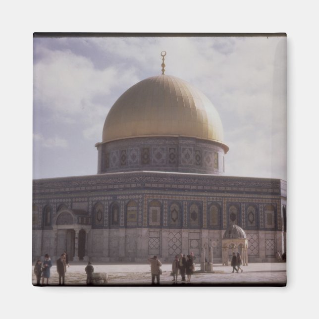 The Dome of the Rock, built AD 692 Magnet (Front)