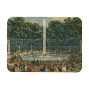 The Domes in the Garden at Versailles, pub. by Lau Magnet