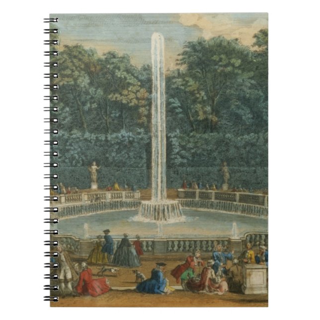 The Domes in the Garden at Versailles, pub. by Lau Notebook (Front)