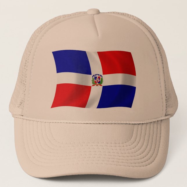 The Dominican Republic Flag Hat (Front)