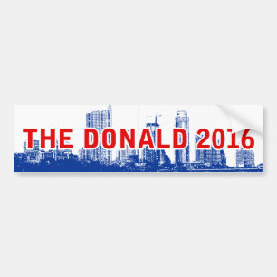 The Donald 2016 - Trump for President Bumper Sticker