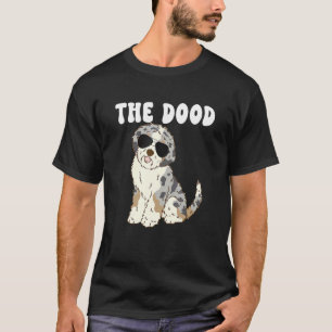 The Dood Mom Blue Merle Aussiedoodle Doodle Dog Da T-Shirt