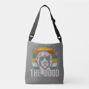 The Dood Vintage Goldendoodle Golden Doodle Dog Crossbody Bag
