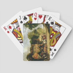 The Dorking and London Royal Mail leaving the 'Mar Playing Cards