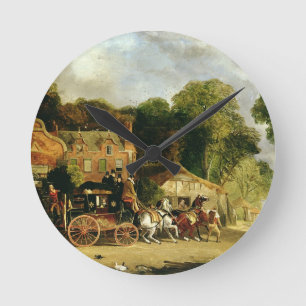 The Dorking and London Royal Mail leaving the 'Mar Round Clock