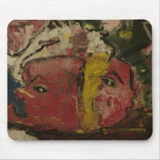 The Double Buddha Mouse Pad