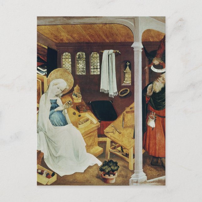 The Doubt of St. Joseph, c.1410-20 Postcard (Front)