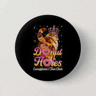 The doughnut holes fan club funny cat meme 6 cm round badge