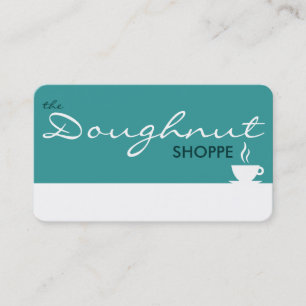 the DOUGHNUT shoppe (colour customisable) Loyalty Card