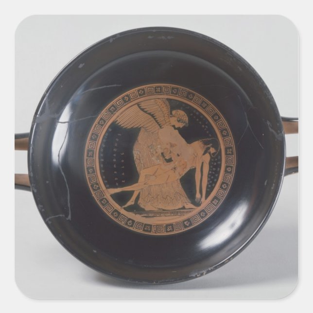 The Douris Cup Square Sticker (Front)