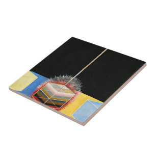 The Dove, 1915 by Hilma af Klint Ceramic Tile