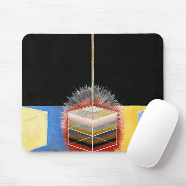The Dove, 1915 by Hilma af Klint Mouse Pad (With Mouse)