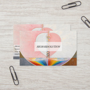 The Dove by Hilma af Klint Business Card