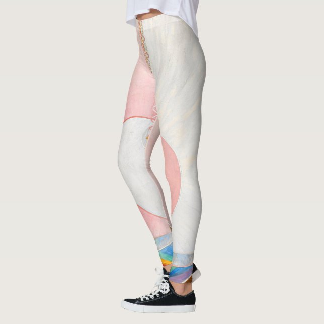 The Dove by Hilma af Klint Leggings (Left)