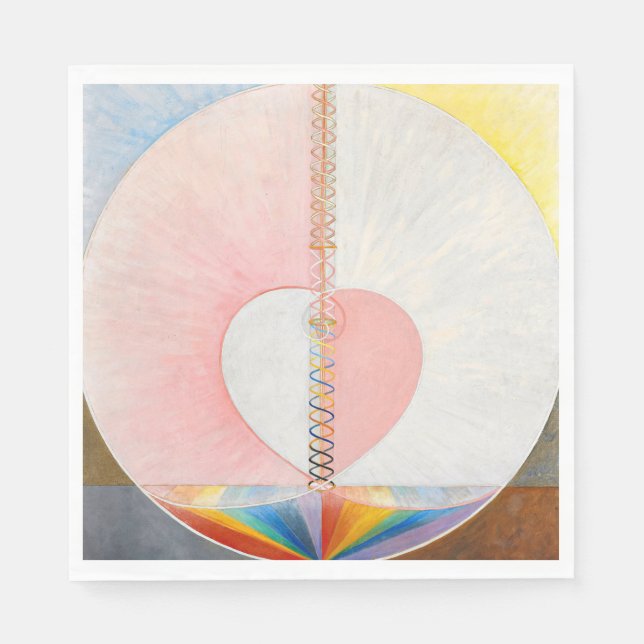 The Dove by Hilma af Klint Napkin (Front)