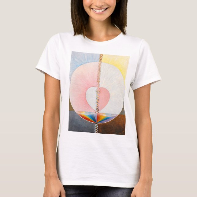 The Dove by Hilma af Klint T-Shirt (Front)