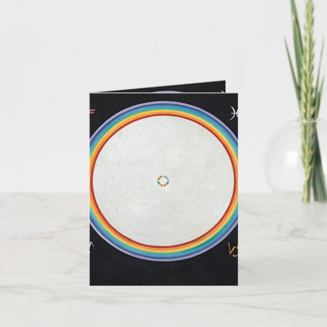 The Dove, No.14. by Hilma af Klint Thank You Card (Front)