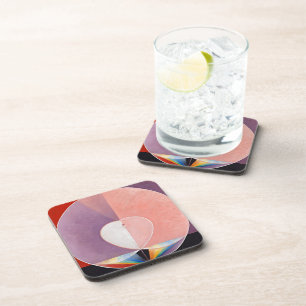 The Dove, No.2. by Hilma af Klint Coaster