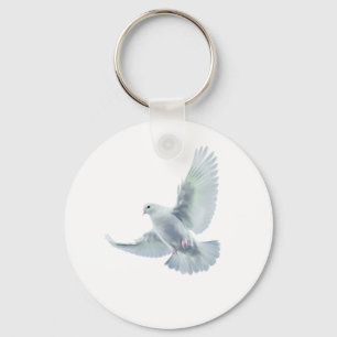 The Dove of peace Key Ring