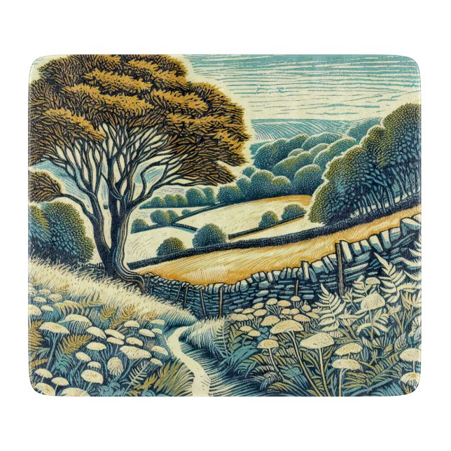 The Downs Cutting Board (Front)
