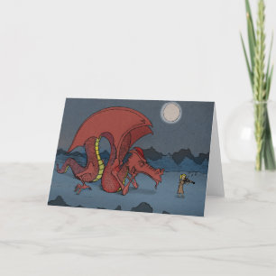 The Dragon and the Violin Card