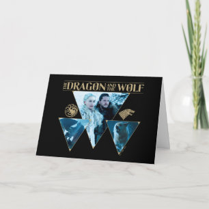 The Dragon and The Wolf Daenerys & Jon Graphic Card