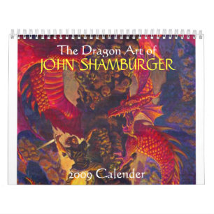 The Dragon Art of 2009 Calender Calendar