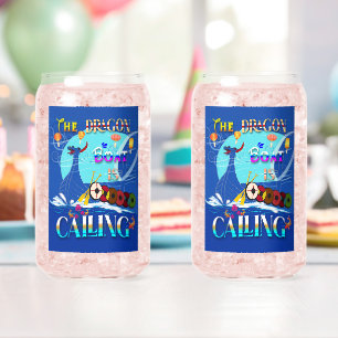 The Dragon Boat Is Calling Can Glass