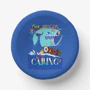 The Dragon Boat Is Calling Paper Plate