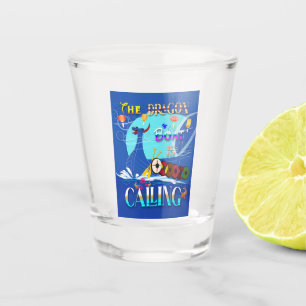 The Dragon Boat Is Calling Shot Glass